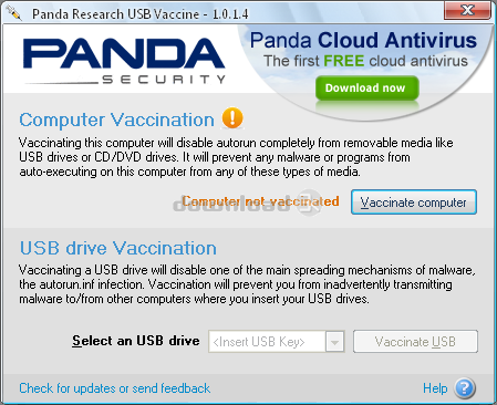 panda usb vaccine 1.0.1.16 gratis